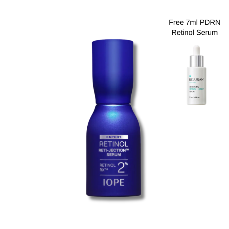 IOPE Retinol Reti-Jection Serum | Korean Retinol Anti-Aging