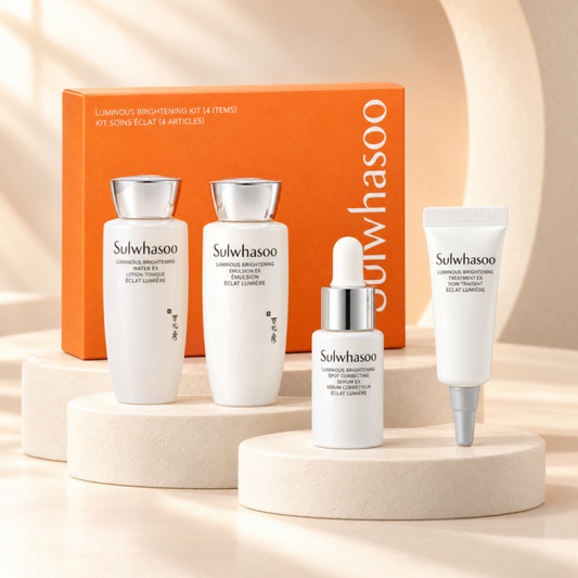 Sulwhasoo mini skincare set for dark spots and uneven-looking skin tone