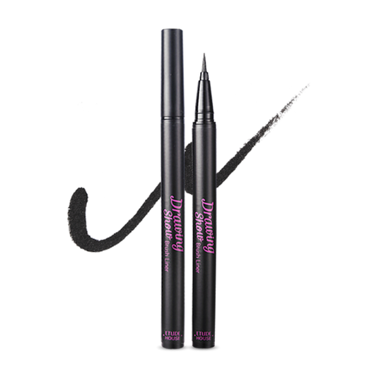 Etude Drawing Show Brush Liner Black | K-Beauty Blossom USA