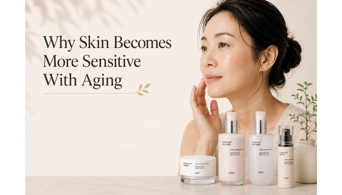Why Skin Becomes More Sensitive With Aging — And How K-Beauty Can Help