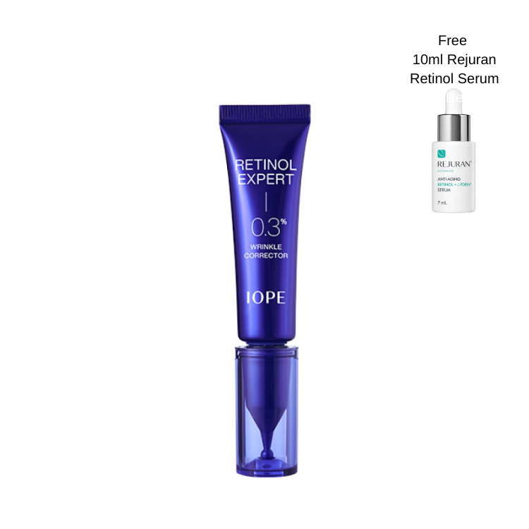 IOPE Retinol 0.3% Wrinkle Corrector Essence | K-Beauty Blossom USA