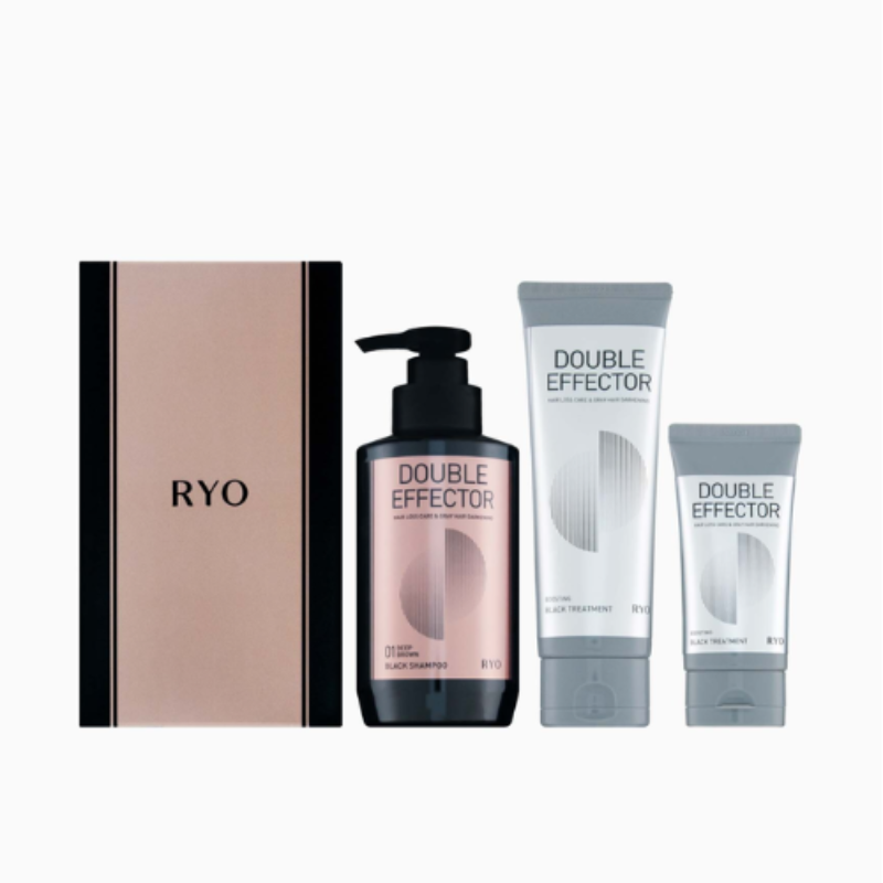 Ryo Double Effector Black Shampoo (Deep Brown Color)