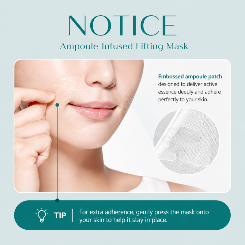 REJURAN Ampoule Infused Lifting Mask, powered by c-PDRN
