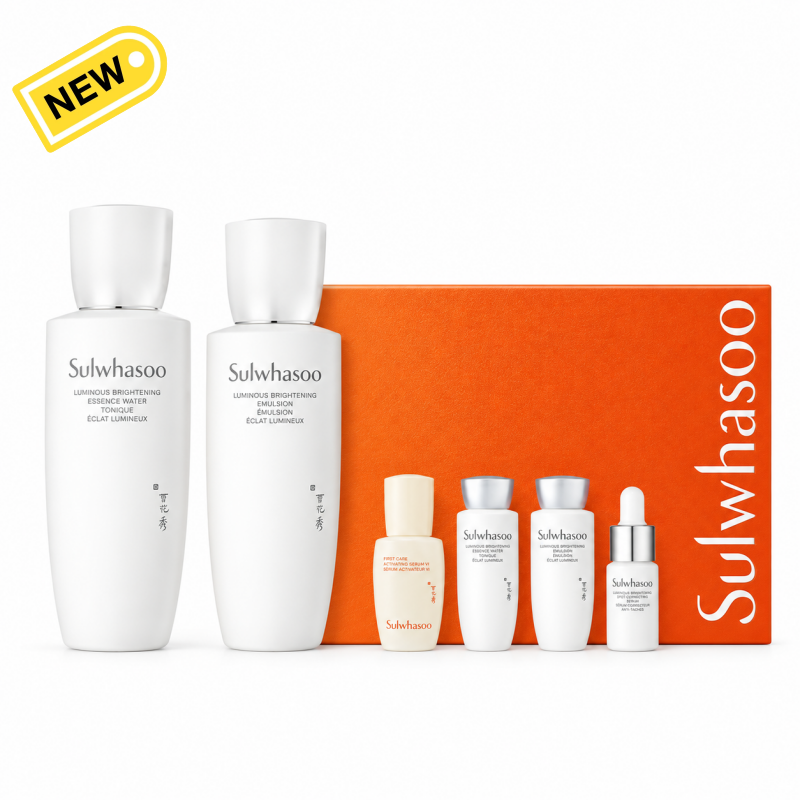 Sulwhasoo Lumiwise Brightening Essence Water and Emulsion Set