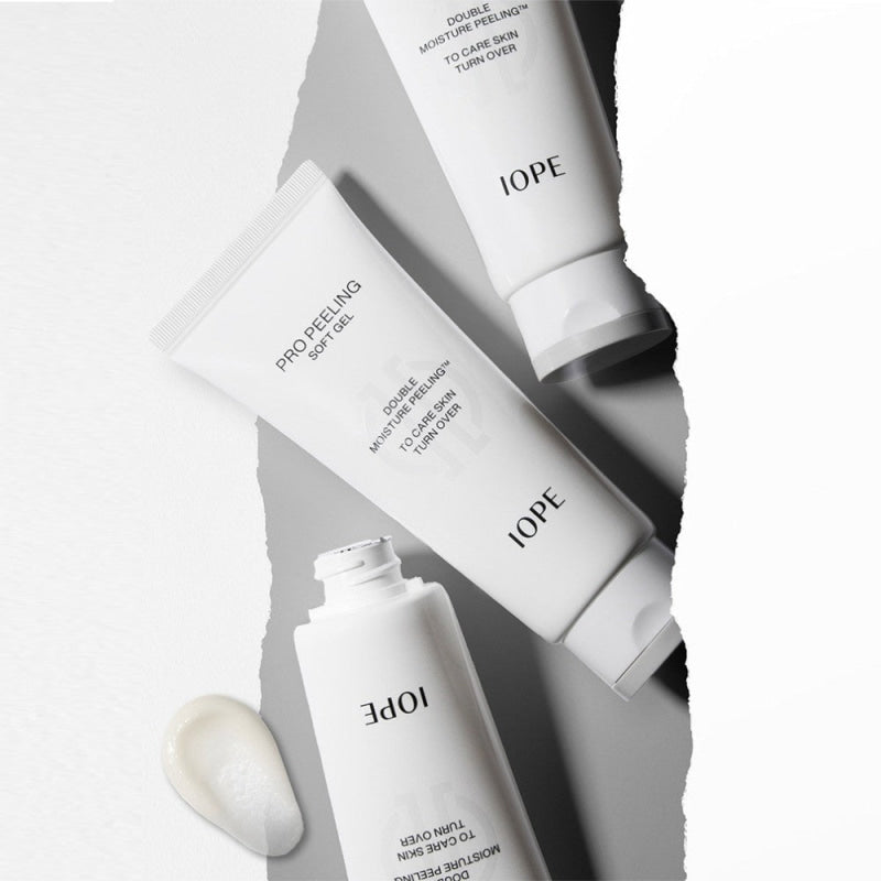 IOPE Pro Peeling Soft Gel Korean exfoliating face gel product bottle