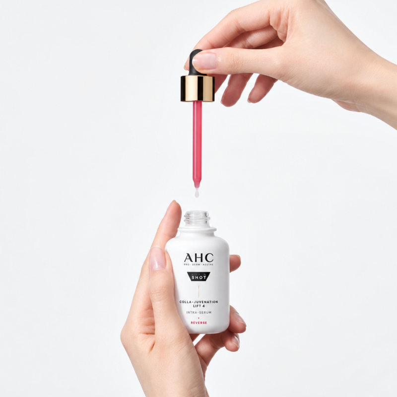 AHC Pro Shot Colla-Juvenation Lift 4 set with 40 mL Intra-Serum 