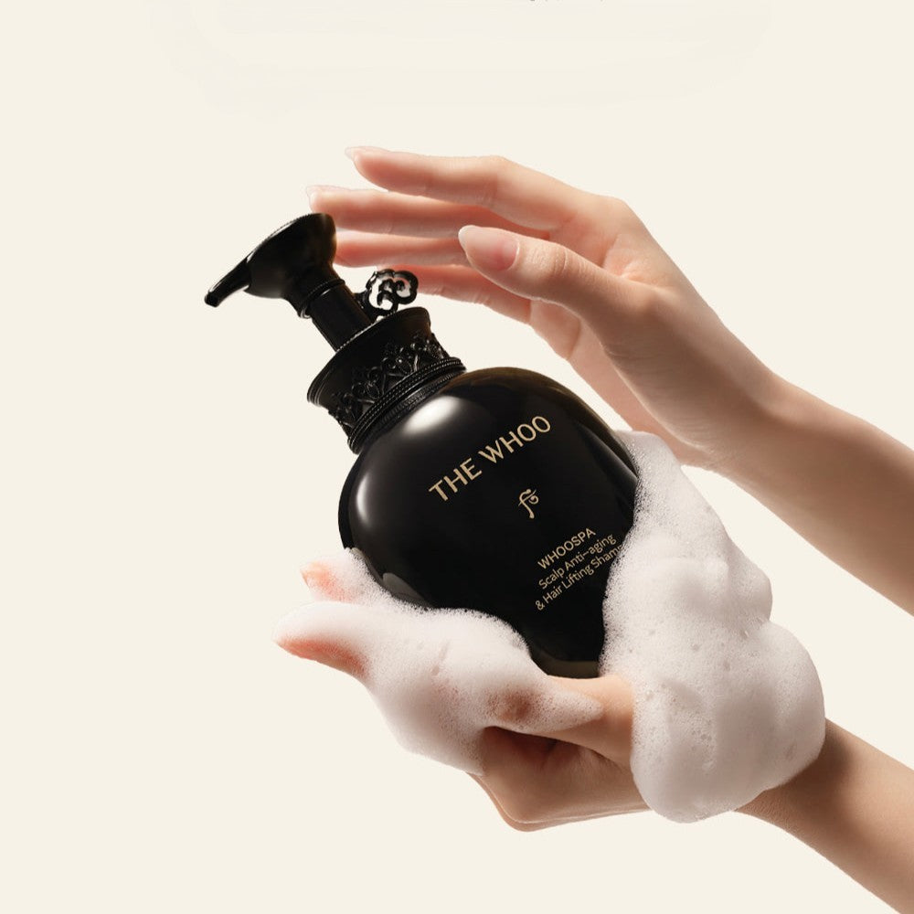 The History of Whoo WhooSpa Scalp Anti-Aging & Hair Lifting Shampoo Set