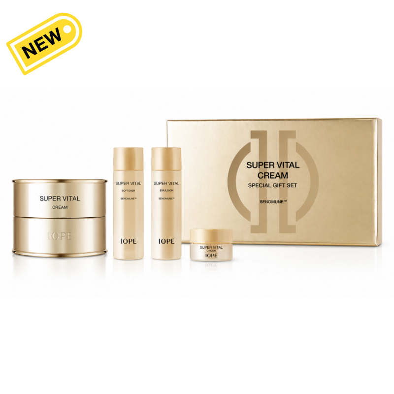 IOPE Super Vital Essential Cream Special Gift Set | Anti-Aging