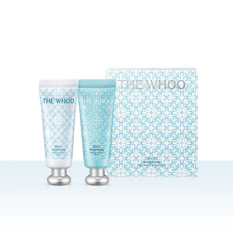 THE WHOO Gongjinhyang Hand Cream Duo | K-Beauty Blossom USA