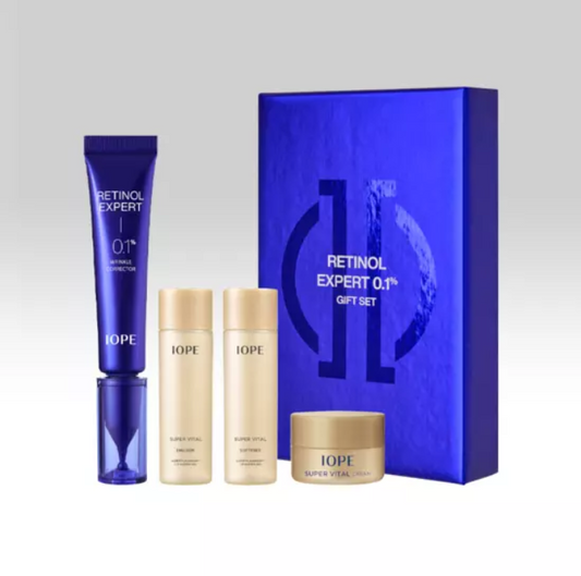 IOPE Retinol 0.1% Wrinkle corrector Gift Set | K-Beauty Blossom USA