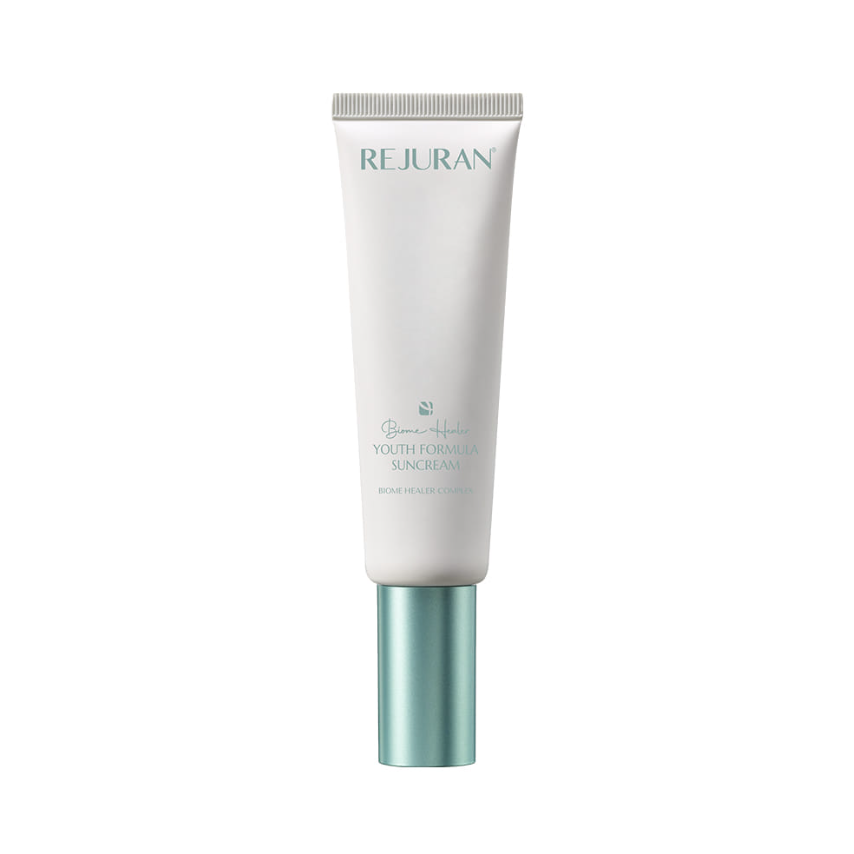REJURAN PDRN mineral sunscreen for mature skin