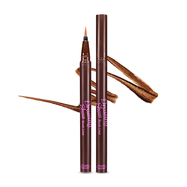 Etude Drawing Show Brush Liner Brown | K-Beauty Blossom USA