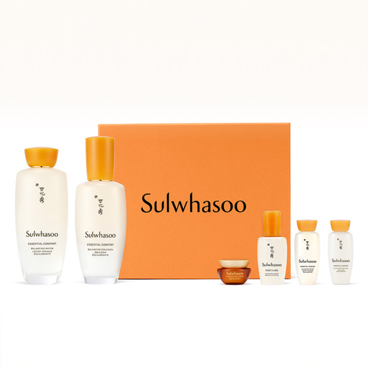 SULWHASOO Essential Comfort Daily Routine Set | K-Beauty Blossom USA