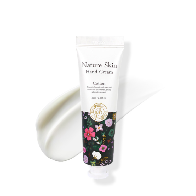 Foodaholic Nature Skin Hand Cream cotton | K-Beauty Blossom USA