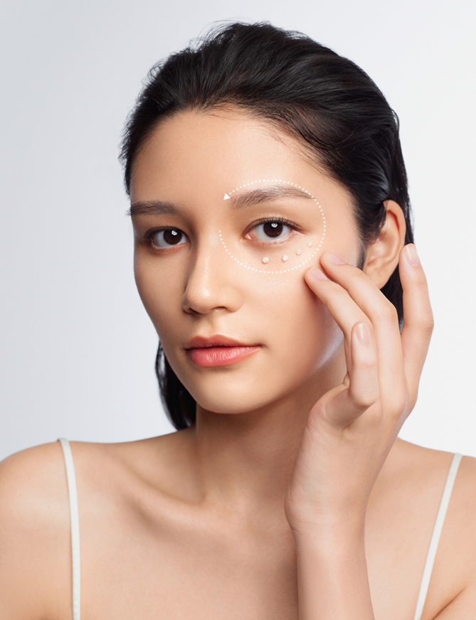How to apply an eye cream | K-Beauty Blossom USA