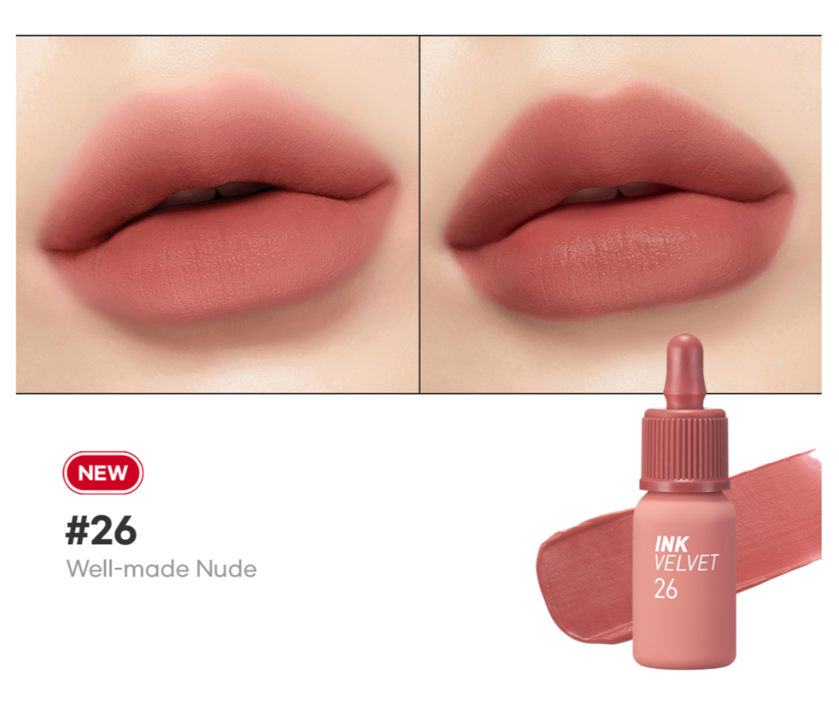 PERIPERA Ink The Velvet 26 Well-made nude | K-Beauty Blossom USA